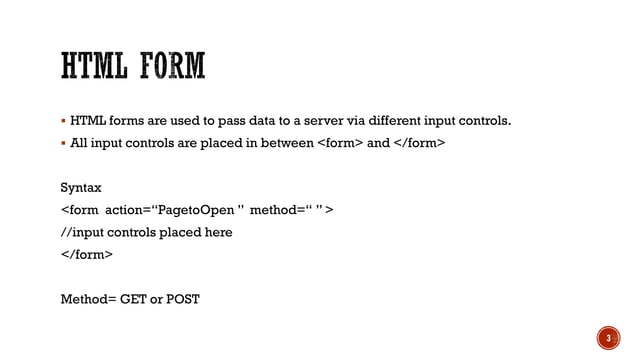 Form handling in php | PPT