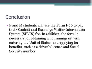 Student Status Form I-20: Certificate of Eligibility for Nonimmigrant Student Status ...