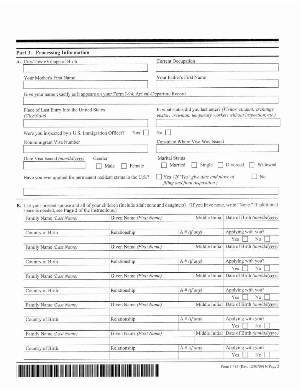 Form I 485 (Scanned)