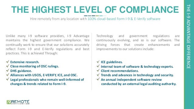 form i 9 compliance for remote hires remote employment verification form 1 9