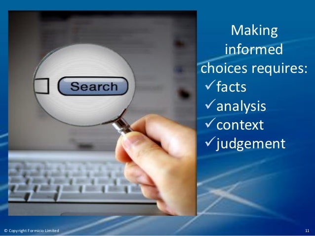 Making Informed Choices That Move Us Beyond Our Default Future