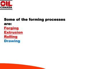 Forming operations | PPT