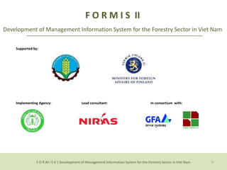 FORMIS, Digital Services for Forestry | PPTX