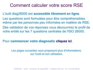 Evaluer votre score RSE | PPT