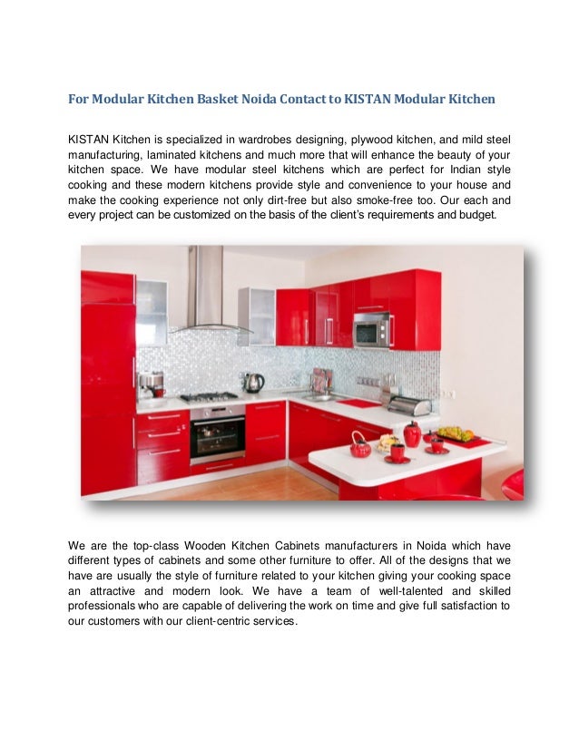For Modular Kitchen Basket Noida Contact To Kistan Modular Kitchen