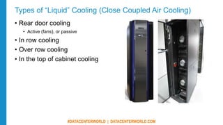 For Most Data Centers, Liquid and Air Cooling Will Not be Mutually ...