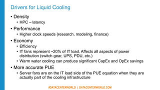 For Most Data Centers, Liquid and Air Cooling Will Not be Mutually ...
