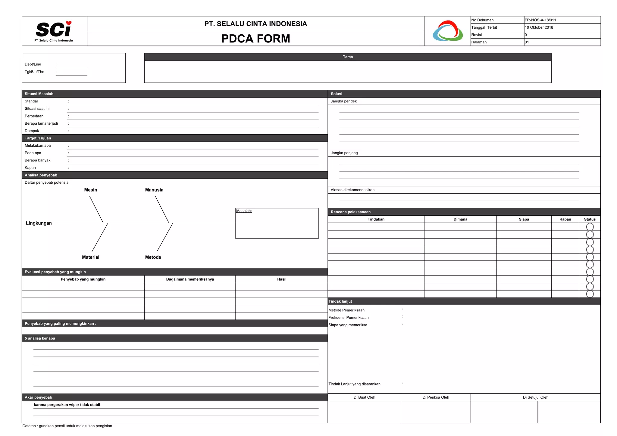 Pdca Procedure.pdf Form PDCA.pdf