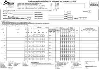 Form pemutakhiran 2013