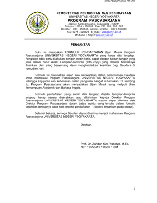 Form Pendaftaran P Ps Uny 2015ver 14012015