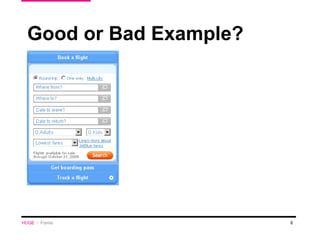 Good or Bad Example? HUGE   /  Forms 