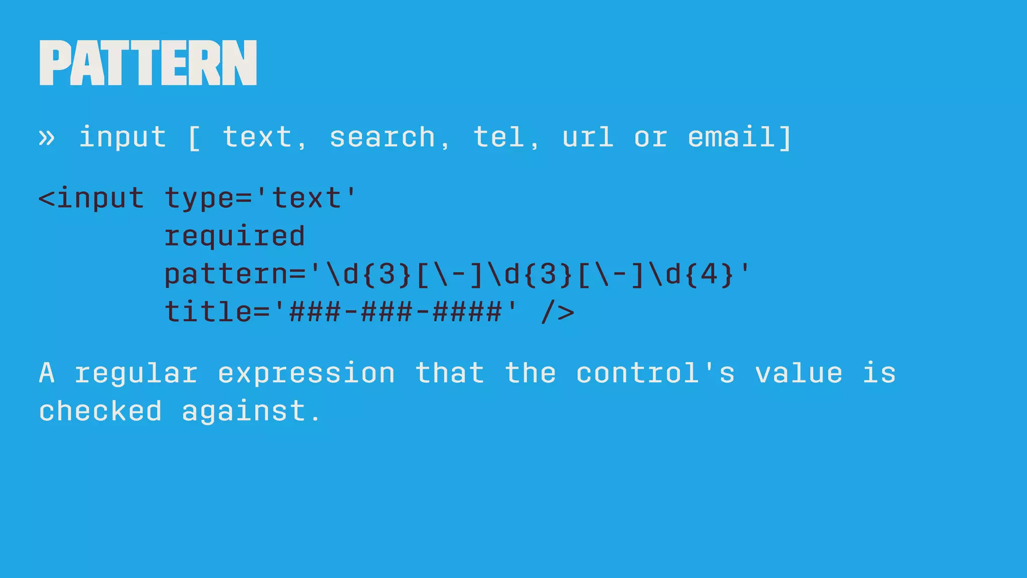 formnovalidate
true / false
» input [submit]
 