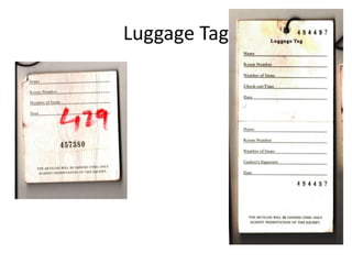 Luggage Tag
 