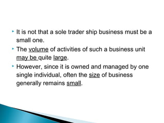 Forms of business organisation 9 1