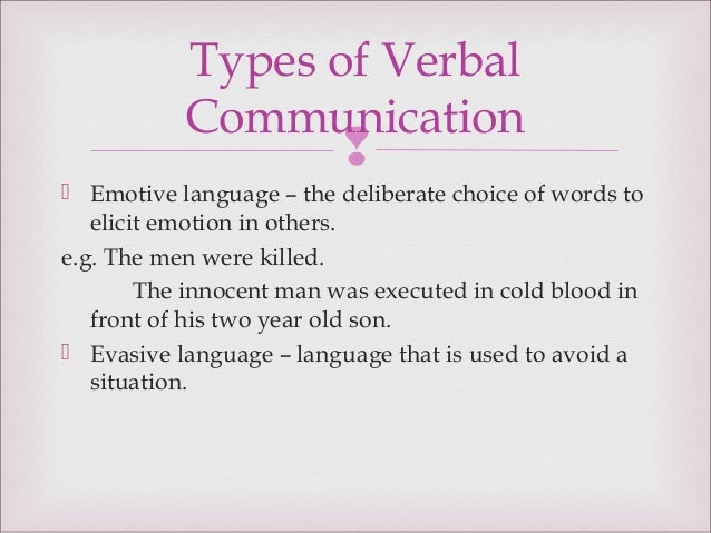forms of communication forms of communication