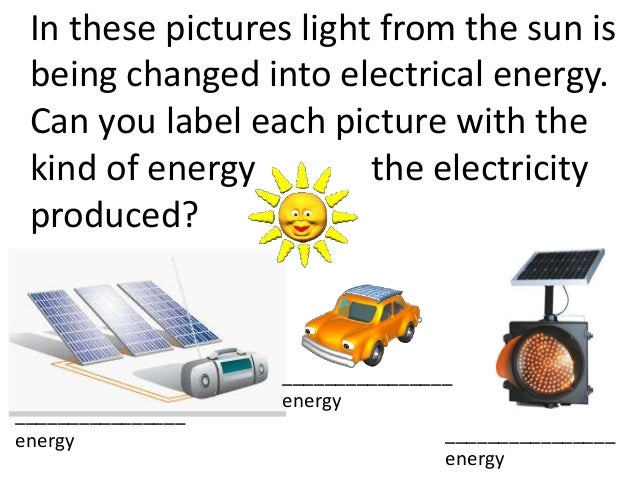 forms of energy upper elem middle teach light is a form of what kind of energy