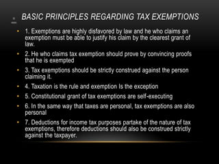 Forms of escape from taxation | PPT