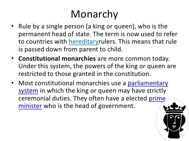 Forms of Government and Economic Systems