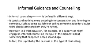 Engage Informally formsofguidance.pptx