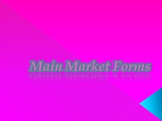 price determination and simple applications | pptx... Forms of market and price determination under perfect competition with ...