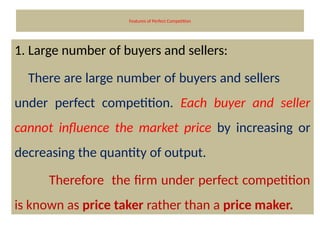 price determination and simple applications | pptx... FORMS OF MARKET with Simple Applications of Demand and supply PPT | PPTX