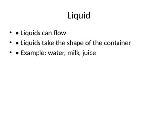 Liquid Names Understanding the Forms of Matter: Solids, Liquids, and Gases Explained ...