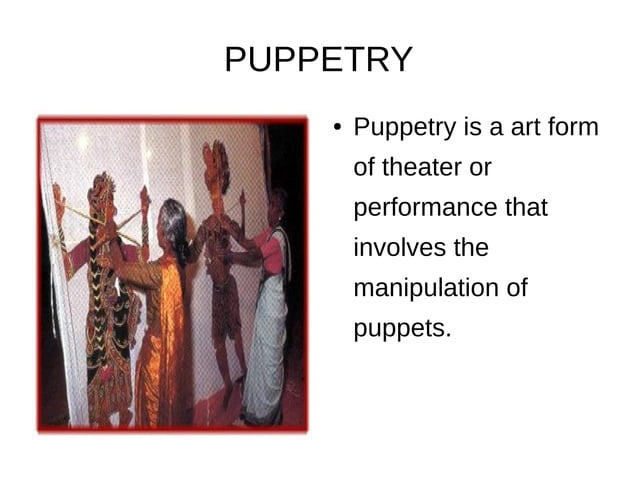 Forms Of Performing Arts PPT