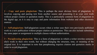 Forms of Plagiarism .pptx