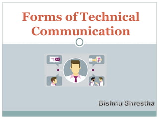 Forms of Technical
Communication
 