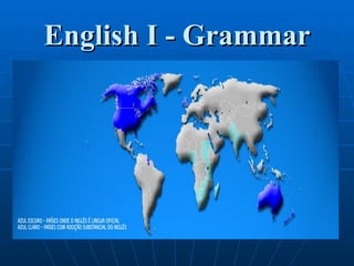English I - Grammar 