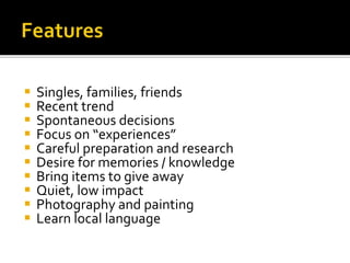Forms of tourism by KALYAN S PATIL | PPTX