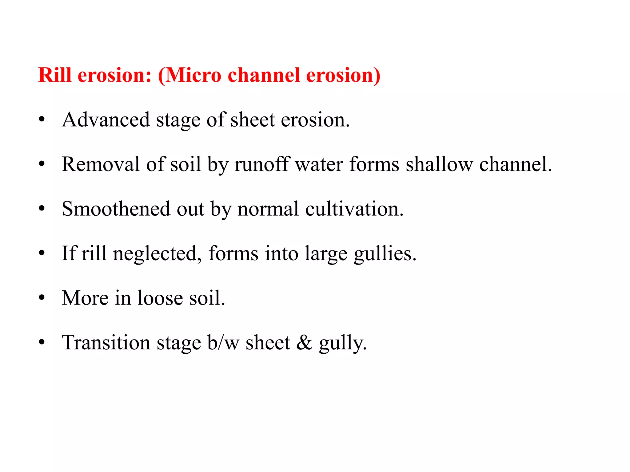 Forms of water erosion | PPTX