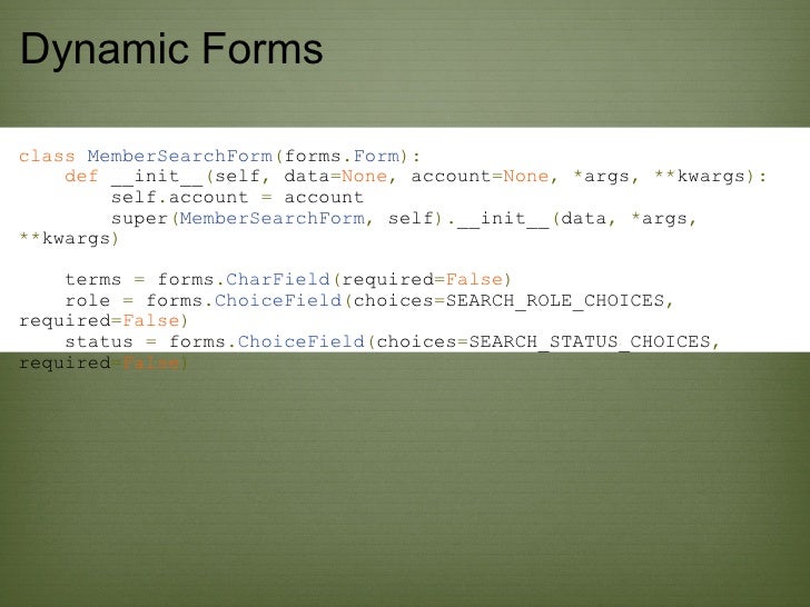 django forms best practices tips tricks django search form