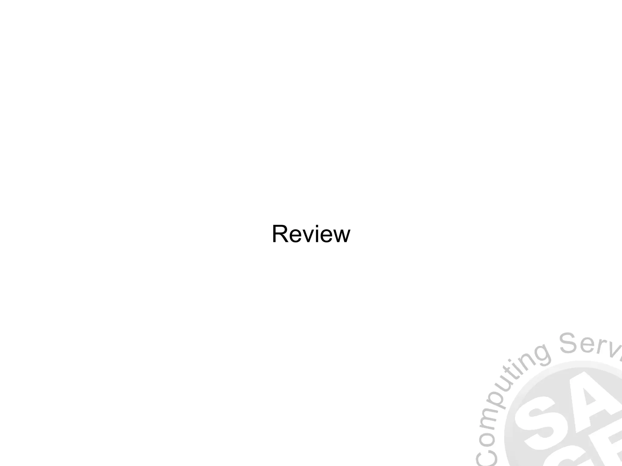 Review 