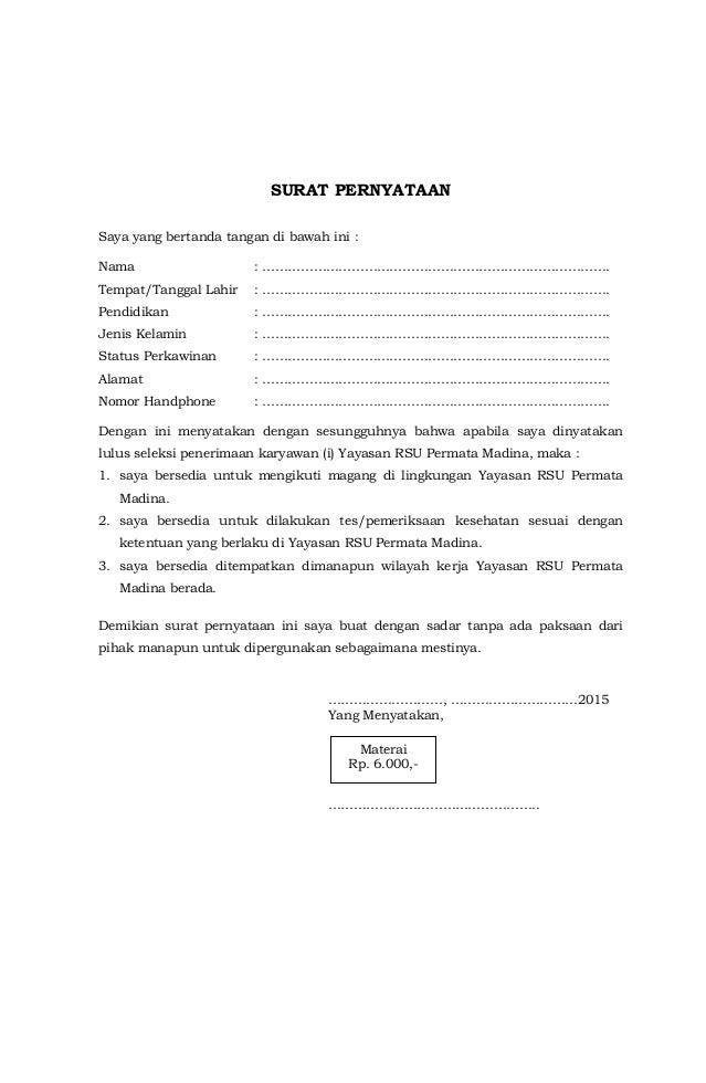 Pelajari Surat Pernyataan Ketersediaan Barang Terbaru 