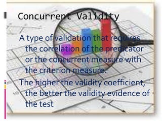 validity its types and importance | PPTX