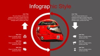 Infographic Style
Add Text
Easy to change colors,
photos and Text.
Add Text
Easy to change colors,
photos and Text.
Add Text
Easy to change colors,
photos and Text.
Add Text
Easy to change colors,
photos and Text.
Add Text
Easy to change colors,
photos and Text.
Add Text
Easy to change colors,
photos and Text.
You can simply impress your
audience and add a unique zing and
appeal to your Presentations. Easy to
change colors, photos and Text.
Add Title
You can simply impress your
audience and add a unique zing and
appeal to your Presentations. Easy to
change colors, photos and Text.
Add Title
 