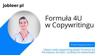 Formuła 4U w copywritingu | PDF