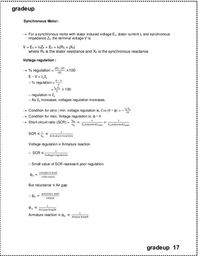 application of synchronous motor pdf