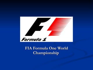FIA Formula One World Championship   