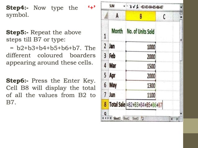 Formulas and functions | PPTX