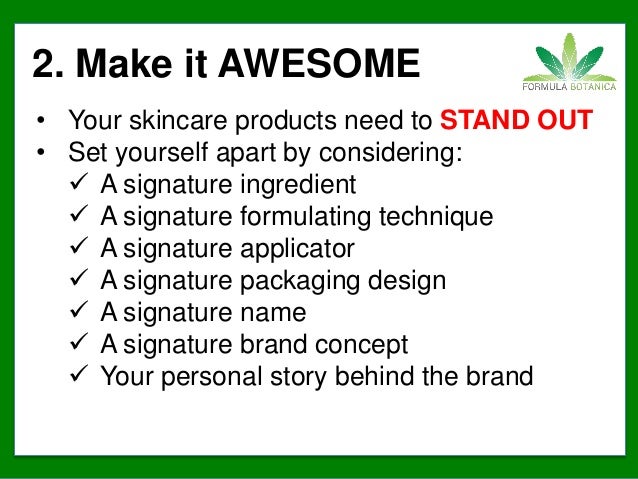 what do you need to start a skincare business