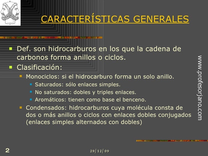 FORMULACION HDC CICLICOS Y AROMÁTICOS