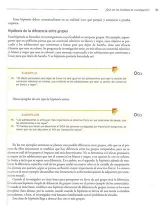 Formulación de Hipótesis