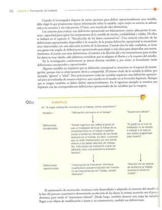 Formulación de Hipótesis