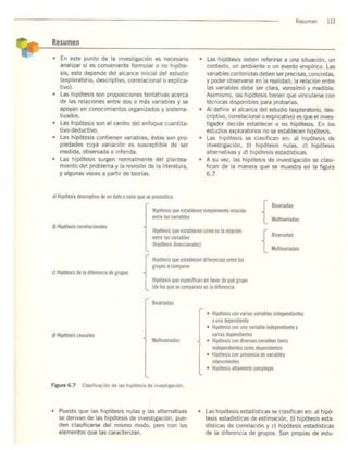 Formulación de Hipótesis