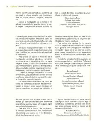 Formulación de Hipótesis