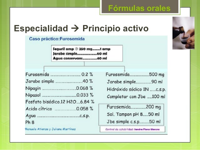 Formulación magistral en pediatría. Sheila Otazo