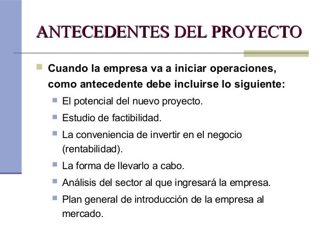 Formulacion de proyectos