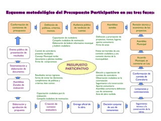 Formulacion de un presupuesto participativo - Aurora Cubías | PDF